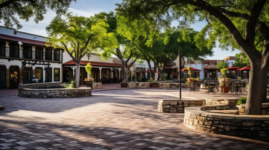 The Heart of Blanco: Town Square, Blanco, Texas