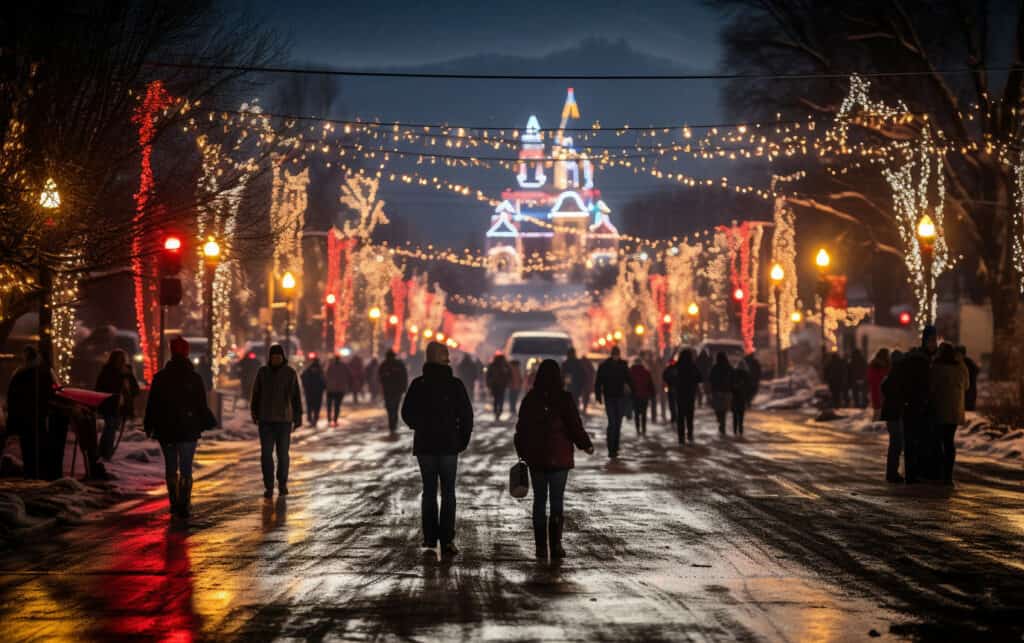 Vernal Christmas Light Parade, Vernal, Utah