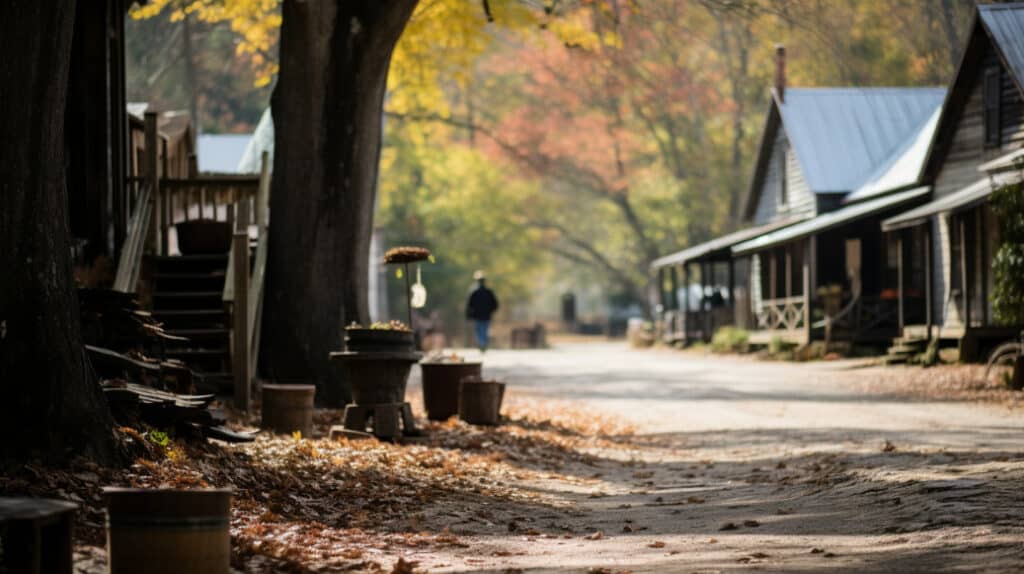 A Walk Through the Historic Village, Townsend, Tennessee