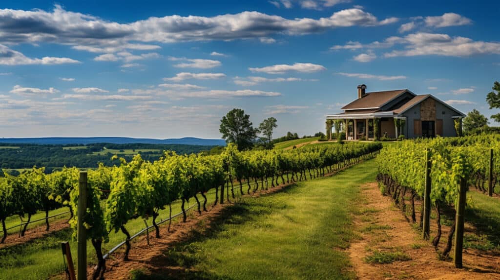 The Vineyards & Winery at Lost Creek, Leesburg, Virginia
