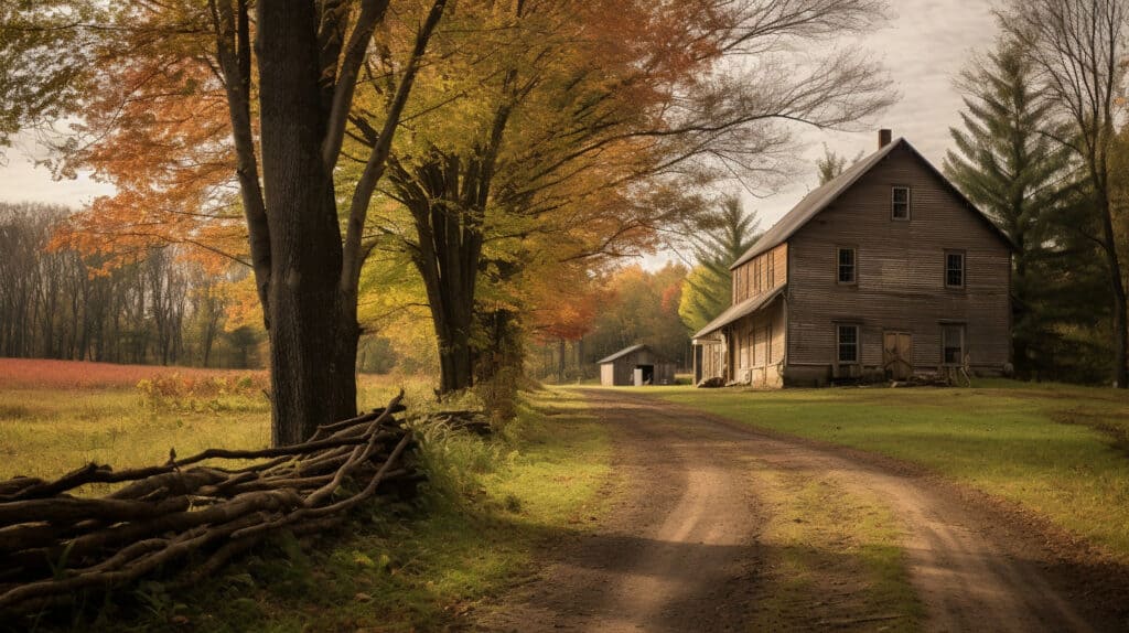 Visiting the Wilder Homestead, Malone, New York
