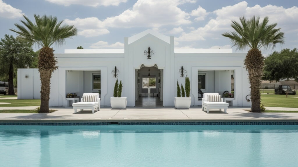 White-Pool House, Odessa, Texas