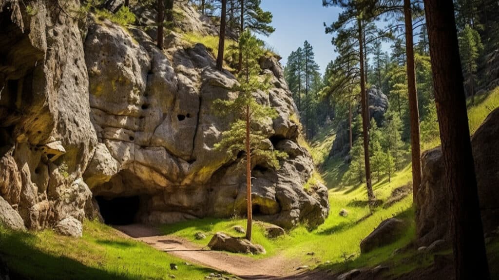 Wind Cave National Park, Black Hills, South Dakota